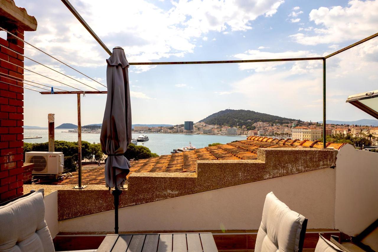 Luxury Apartment Olavia Rooftop Terrace & Seaview Split Ngoại thất bức ảnh