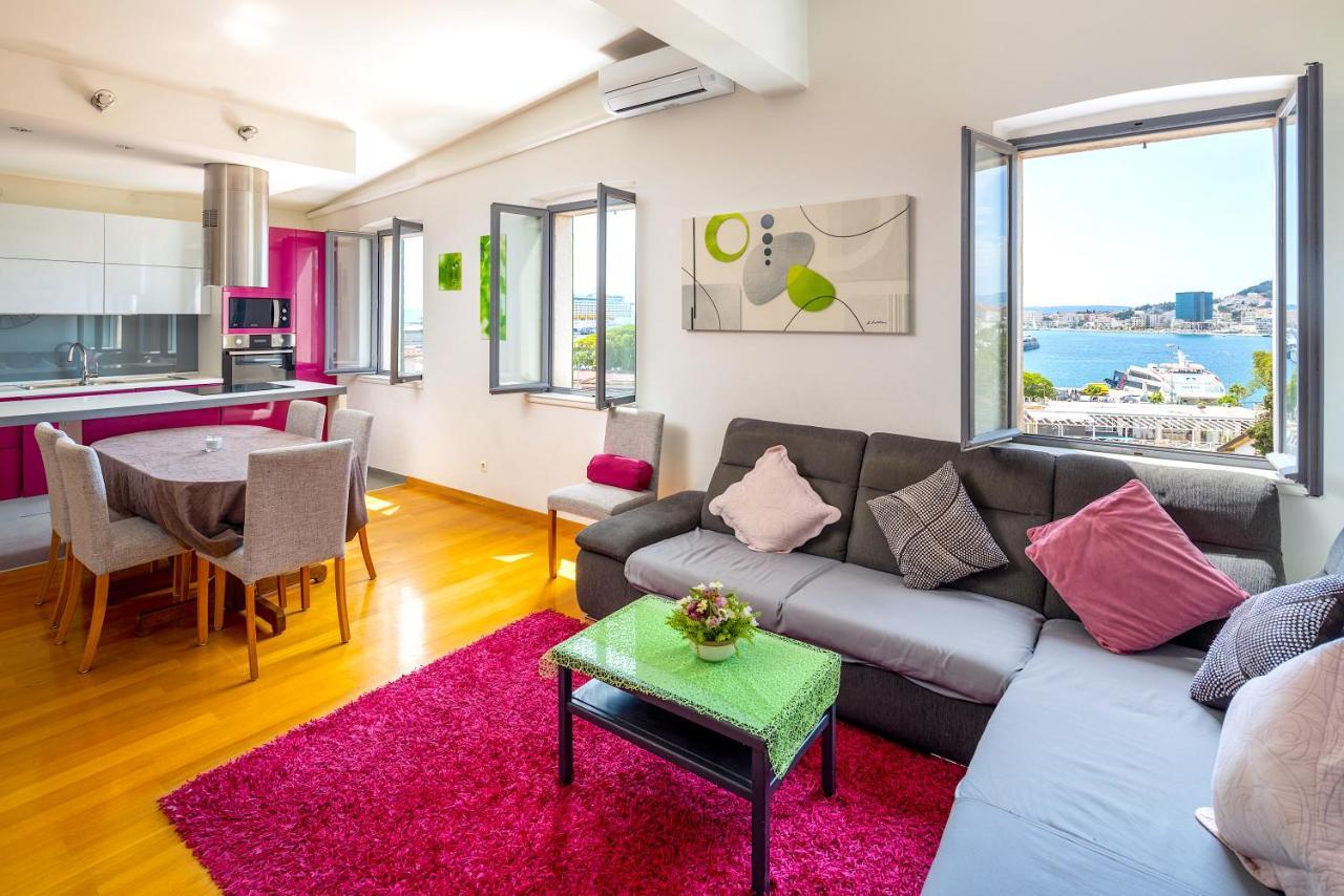 Luxury Apartment Olavia Rooftop Terrace & Seaview Split Ngoại thất bức ảnh