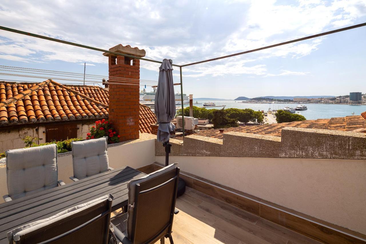 Luxury Apartment Olavia Rooftop Terrace & Seaview Split Ngoại thất bức ảnh